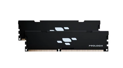 Оперативная память DDR4 32 Gb (3200 MHz) (Kit 16 Gb x 2) Prologix Black (PRO32GB3200B4K)