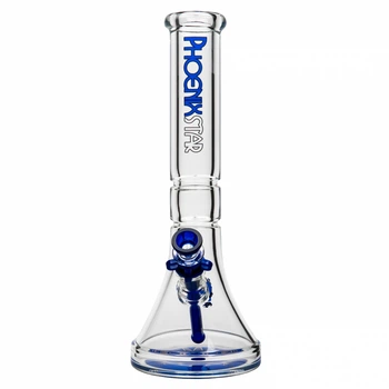 Скляний бонг Phoenix Strong 9mm High Beaker 35см