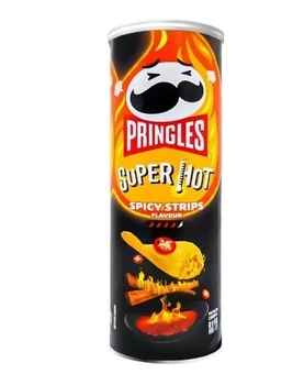 Чіпси Pringles Spicy Strips 110 грам