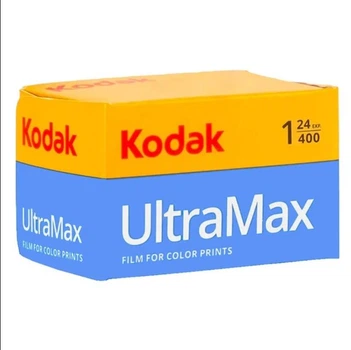 Фотопленка цветная KODAK UltraMax 400/24 х 1 штука (пленка/катушка) 135 35мм отрицательная