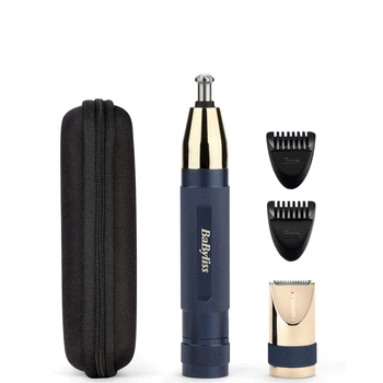 Тример для брів, вусів, носа та вух Babyliss E112E, синій (E112E)
