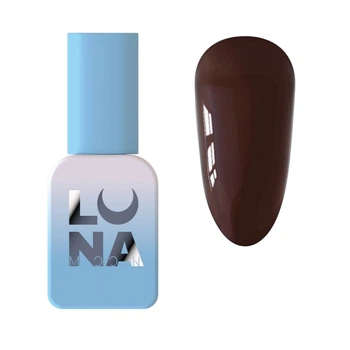 Гель-лак LUNAmoon Color №70, темний коричневий, 8 мл