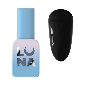 Гель-лак LUNAmoon Color №01, чорний, 8 мл