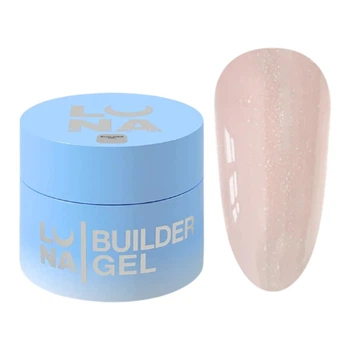 Гель для наращивания LUNAmoon Shimmer gel №02, 15 мл