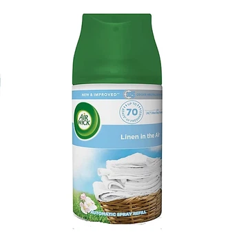 Змінний балон до автоматичного аерозольного освіжувача повітря Air Wick Freshmatic linen in the air, 250 мл