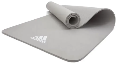 Килимок для йоги Adidas Yoga Mat 8 мм, сірий