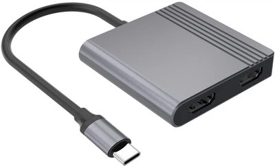Док станція Cablexpert USB-C 3-в-1 USB/HDMI/PD (A-CM-COMBO3-04)