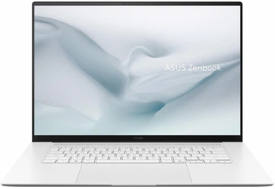 Ноутбук ASUS Zenbook S16 (90NB17H4-M002F0), Ryzen AI 7 445 / 16" / OLED / Touch / 120Hz / RAM 32GB DDR5 / SSD 1TB / AMD Radeon Graphics / Windows 11 Home / Білий
