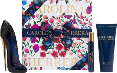 Zestaw damski Carolina Herrera Good Girl 2026 Woda perfumowana 80 ml + Miniaturka Woda perfumowana 10 ml + Balsam do ciała 100 ml (8411061134481)