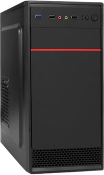 Корпус Casecom GN-1714-500 500W Black (GN-1714-500)