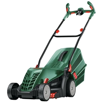 Електрична газонокосарка Bosch UniversalRotak 34-405 (1.3 кВт, 340 мм) з травозбірником (26653)