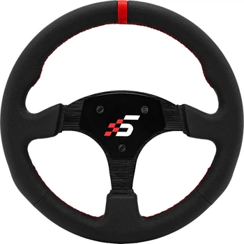 Obręcz kierownicy Simagic Round Steering Wheel 330 mm, without HUB, leather (P-330R(LEATHER))