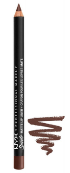 Карандаш для губ с матовым финишем NYX Suede Matte Lip Liner SMLL23 Club Hopper