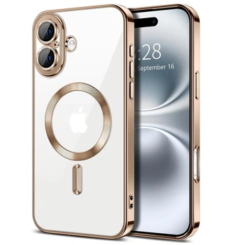 Чехол Fiji Chrome для Apple iPhone 17 с MagSafe и защитой камер Brown