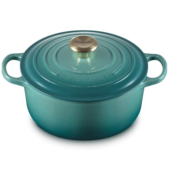 Каструля Le Creuset Signature Bleu Riviera 6,7 л (21177280994450)