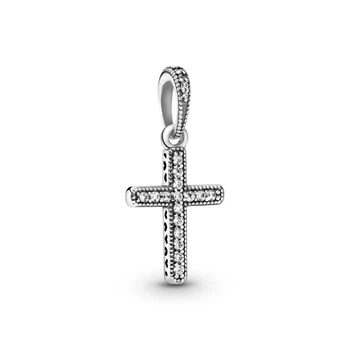 Посріблена бусина Пандора Pandora Хрестик 397571CZ