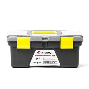 Ящик для инструмента 14" 355*182*153мм INTERTOOL BX-0314
