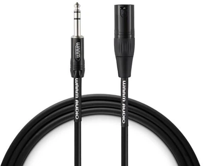 Kabel Interconnect Warm Audio Premier XLR - TRS 1.8 m (850016400451)