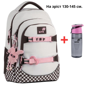Рюкзак Kite Education teens K26-727M-2 Fancy + бутылка для воды Kite 550мл.