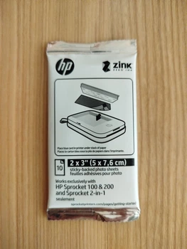Фотопапір / Фотоплівка HP Sprocket ZINK Paper для миттєвої друку 2x3 дюйма 10 аркушів