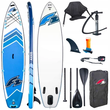 Надувний SUP F2 Axxis 12'2" Light Blue Combo Paddle 2in1 Seat