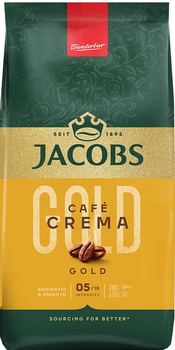 Кофе зерновой Jacobs Gold Crema 500г