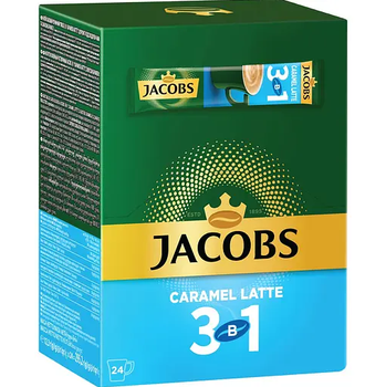 Кавовий напій Jacobs Caramel Latte 12.3г х 24шт