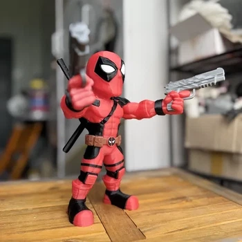 Фігурка Дедпул Marvel, колекційна іграшка супергероя Deadpool з аксесуарами