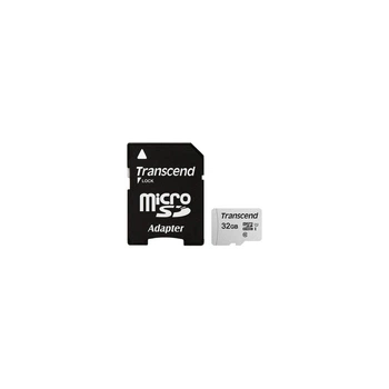 Картка пам'яті Transcend 32 GB microSDHC class 10 UHS-I U1 (TS32GUSD300S-A)