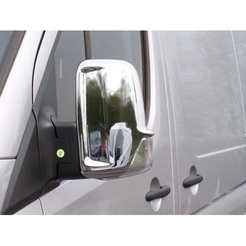 Накладки на дзеркала Mercedes Sprinter W906/VW Crafter 2006-пластик 2шт Автомобільні декоративні АМ0035774
