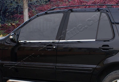 Молдинг стекла Mercedes ML /W164 2005-2011 нижние 4шт на авто АМ0037225