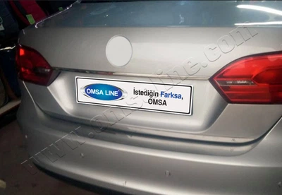 Накладка над номером VW Jetta 2011- Автомобильные декоративные накладки на автомобиль АМ0036584
