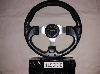 Спортивный руль 4156 3 спицы комбинированные карбон для авто GR0080KB