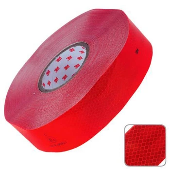 Лента светоотражающая 3M 5см х 25м RED 10311/47677 V08594