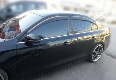 Молдинг стеклаVolkswagenJetta 2011- нижние 6шт на авто АМ0037310