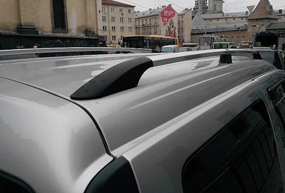 Dacia Logan рейлинги дуги багажник на крышу для Dacia Дачия Logan MCV 2004-2012 /ВАЗ Largus 2011- /Хром /Abs АМ0018268