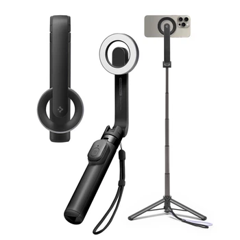 Универсальный штатив Spigen S571W Bluetooth Selfie Stick Tripod Black with MagSafe (AMP07656)