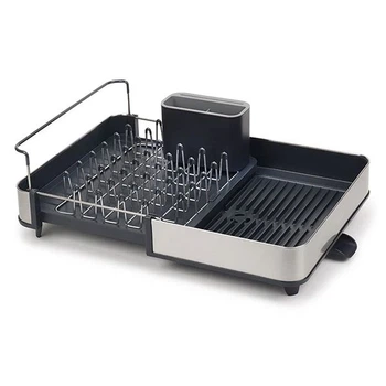 Регулируемая сушилка для посуды настольная Joseph Joseph Stainless-Steel Extend 85153 (01000891)