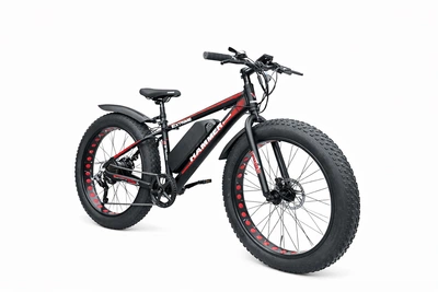 Электрический велосипед Hammer Fatbike 26" (1000W 48V 21Ah) PASS-система Красный