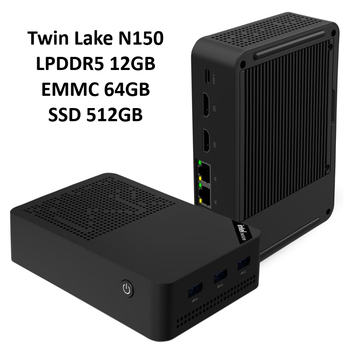 MINI PC SZBOX EX4 12/512GB, N150, DDR5, EMMC 64GB, Win 11