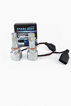 Комплект світлодіодних ламп StarLight Compact Vision P13W PG18.5d-1 6000K 12/24V (пасивне охолодження)