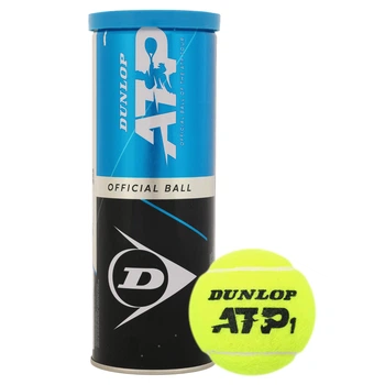 М'ячі для великого тенісу 3шт Гума Мелтон DUNLOP ATP салатовий 601313