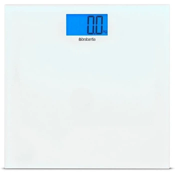 Весы цифровые для ванной комнаты Brabantia ReNew Weighing белый 483127 (00800202)