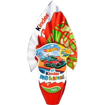 Шоколадне яйце Kinder Surprise Maxi Hot Wheels 150 г