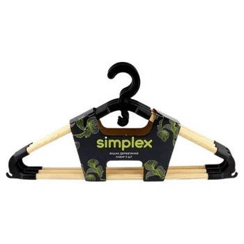 Набор деревянных тремпелей Simplex - 528920