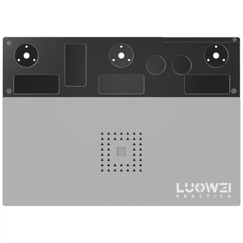 Платформа для микроскопа LuoWei LW-M1, 450 x 320 мм., Серый - 597003