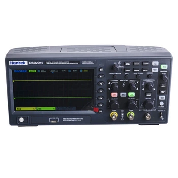 Цифровий осцилограф Hantek DSO2D15 (2ch DSO +1ch generator + External trigger, 150MHz, 1GSa/s (single ch) or 500MSa/s (two ch)) - 306757