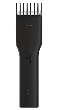 Машинка для стрижки Xiaomi Enchen Boost + Накидка + ножиці, Black