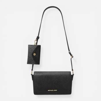 Сумка кросс-боди через плечо женская маленькая Michael Kors 35F4G2VC5L(Black) Черная (197853080096)