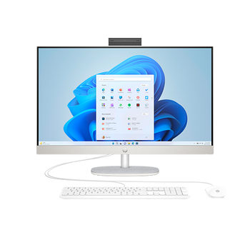 Моноблок 27" HP 27-cr0034ua AMD Ryzen 5 7520U 16GB 1TB SSD AMD Radeon 610M DOS Shell White (D3SB3EA)